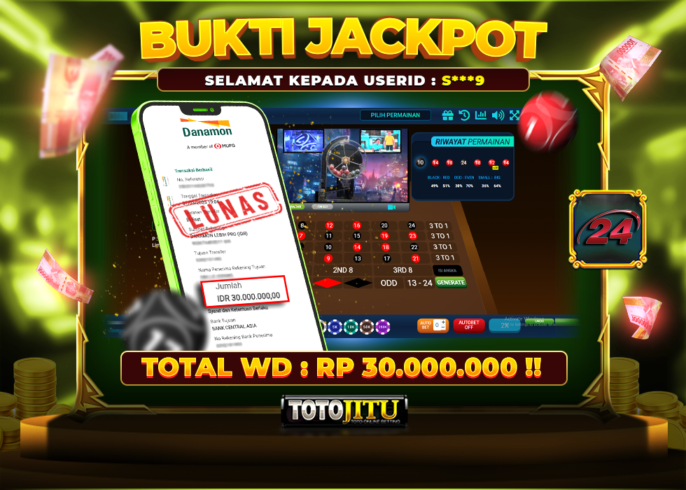 MEGA WIN DINGDONG 24D ? TANPA BASA-BASI LANGSUNG KAMI BAYAR LUNAS !