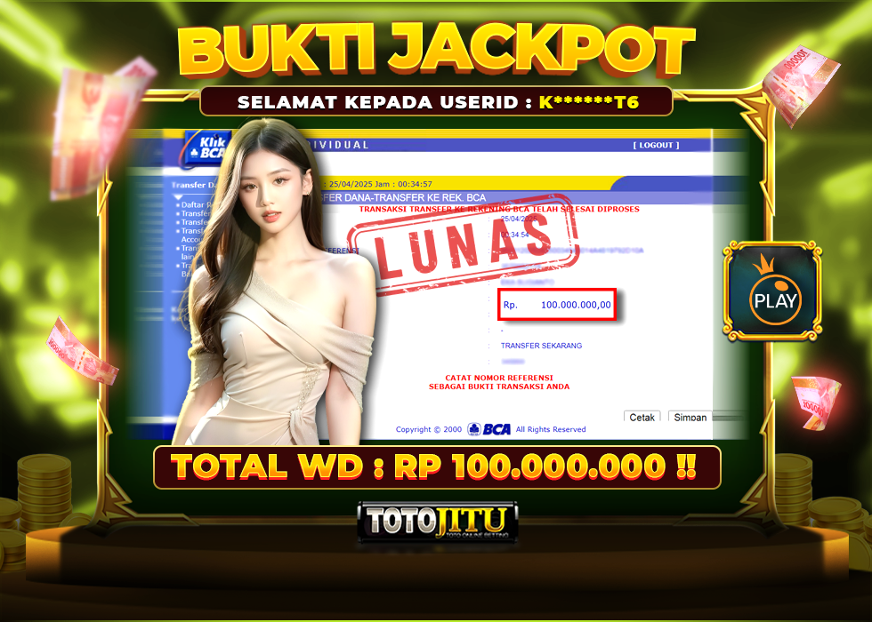 MEGA WIN DIJAMIN LUNAS TANPA DELAY, LANGSUNG DI TANGAN !