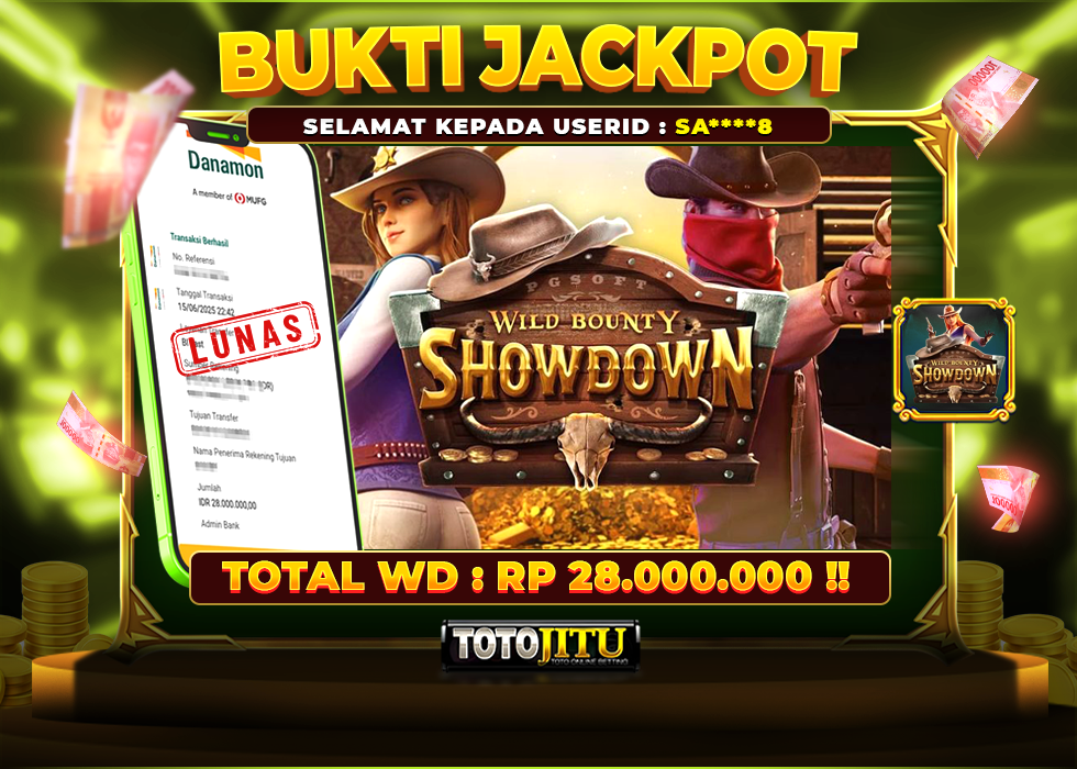 SATU TEMBAKAN, SATU KEMENANGAN! WILD BOUNTY SHOWDOWN AUTO CUAN NONSTOP