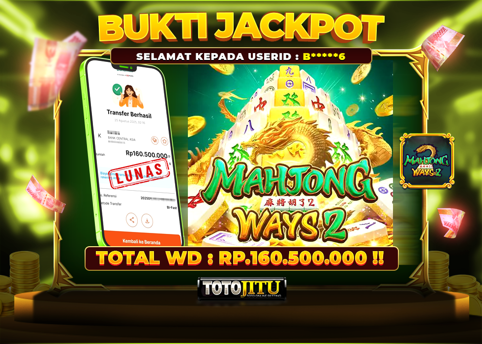 SENSATIONAL WIN! MAHJONG WAYS 2KASIH KEMENANGAN FANTASTIS BUAT MEMBER SETIA!